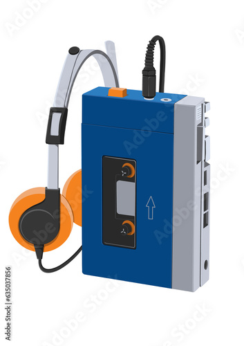 walkman illustration