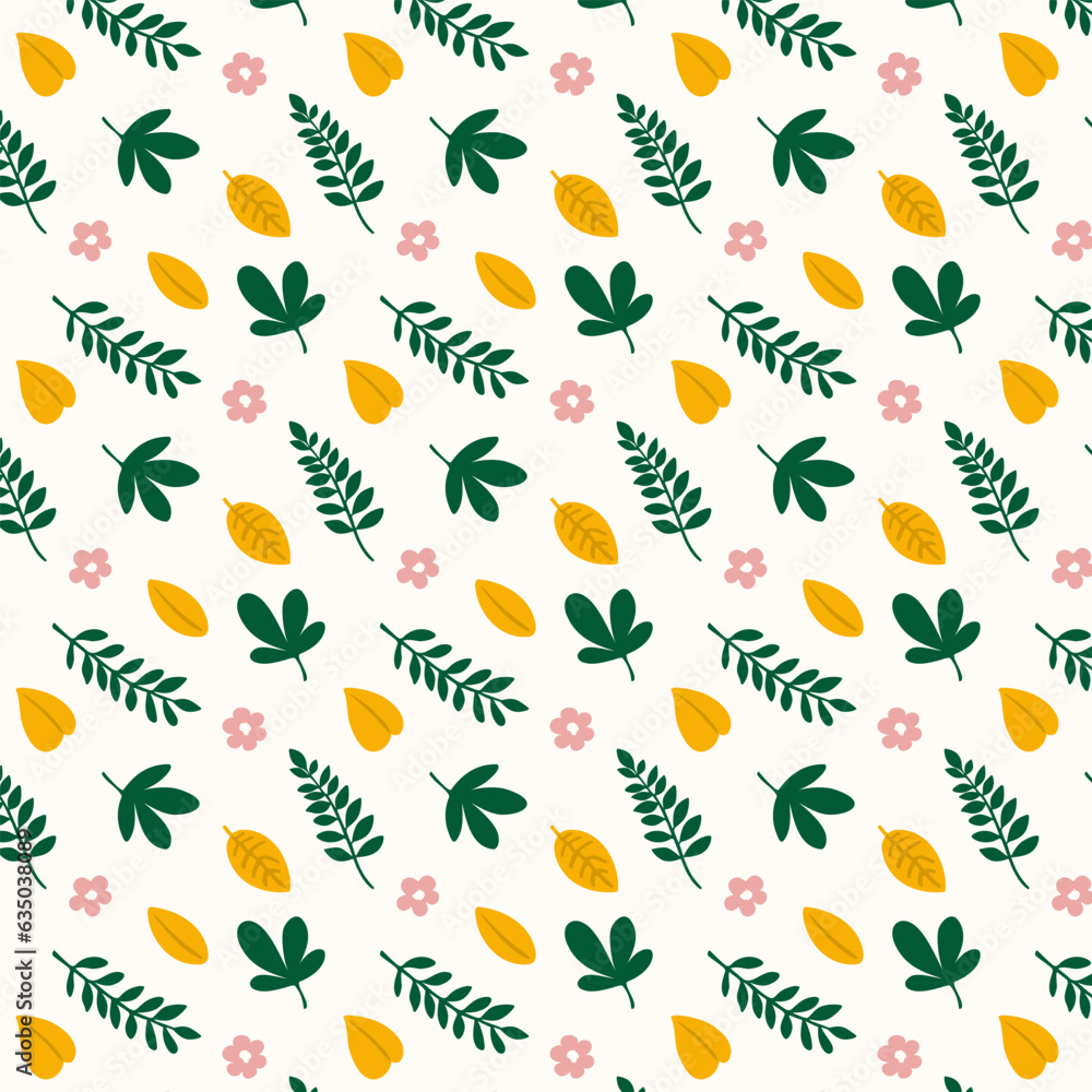 custom made wallpaper toronto digitalvector hand drawn botanical floral pattern
