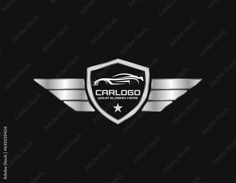 Sport Car Logo. Automotive, Car Showroom, Car Dealer Logo Design Vector Sport Car Logo. Automotive, Car Showroom, Car Dealer Logo Design Vector