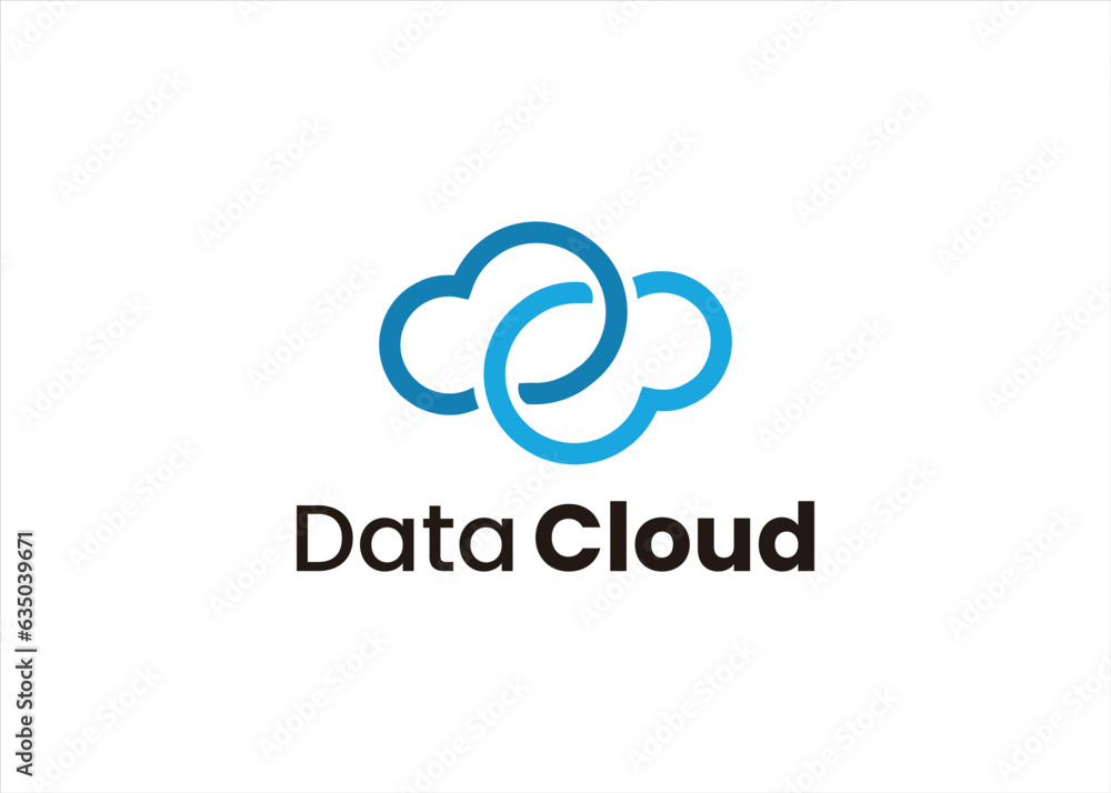 cloud data logo technology