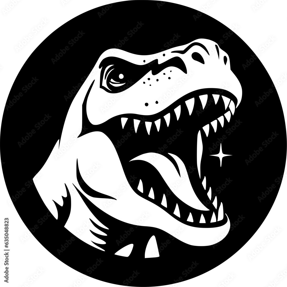 T-Rex | Minimalist and Simple Silhouette - Vector illustration T-Rex | Minimalist and Simple Silhouette - Vector illustration