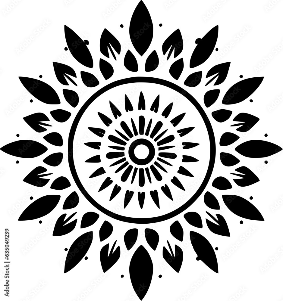Boho - Minimalist and Flat Logo - Vector illustration Boho - Minimalist and Flat Logo - Vector illustration