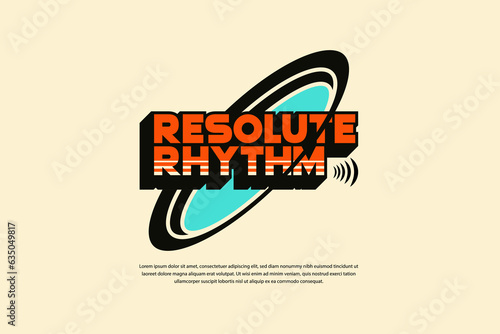 Retro style t shirt design, modern streetwear design