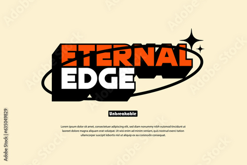 Retro style t shirt design, modern streetwear design