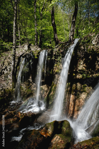waterfall in the forest © Istvan