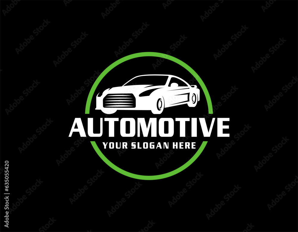fast car logo automotive logo template