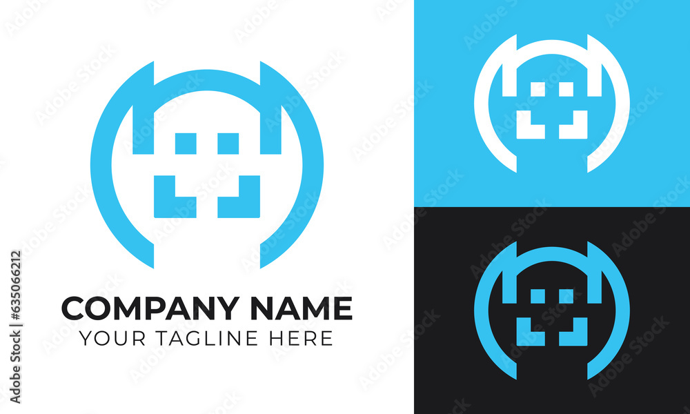 Creative modern minimal business logo design template for your company Creative modern minimal business logo design template for your company