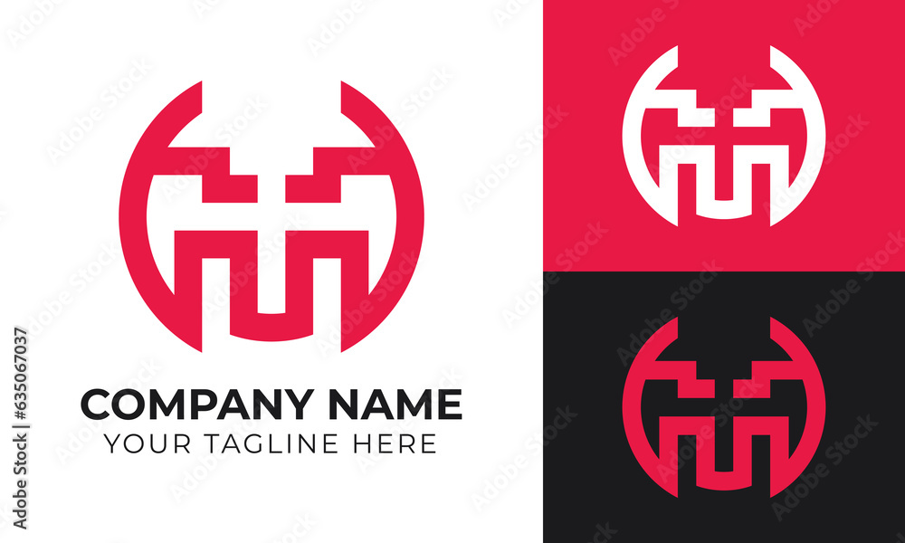 Creative modern minimal business logo design template for your company Creative modern minimal business logo design template for your company