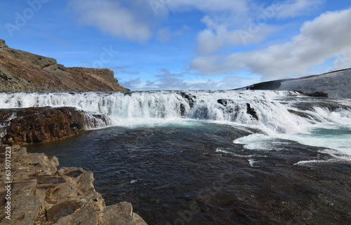 Fantastic Look at the Waterfalls at Gullfoss