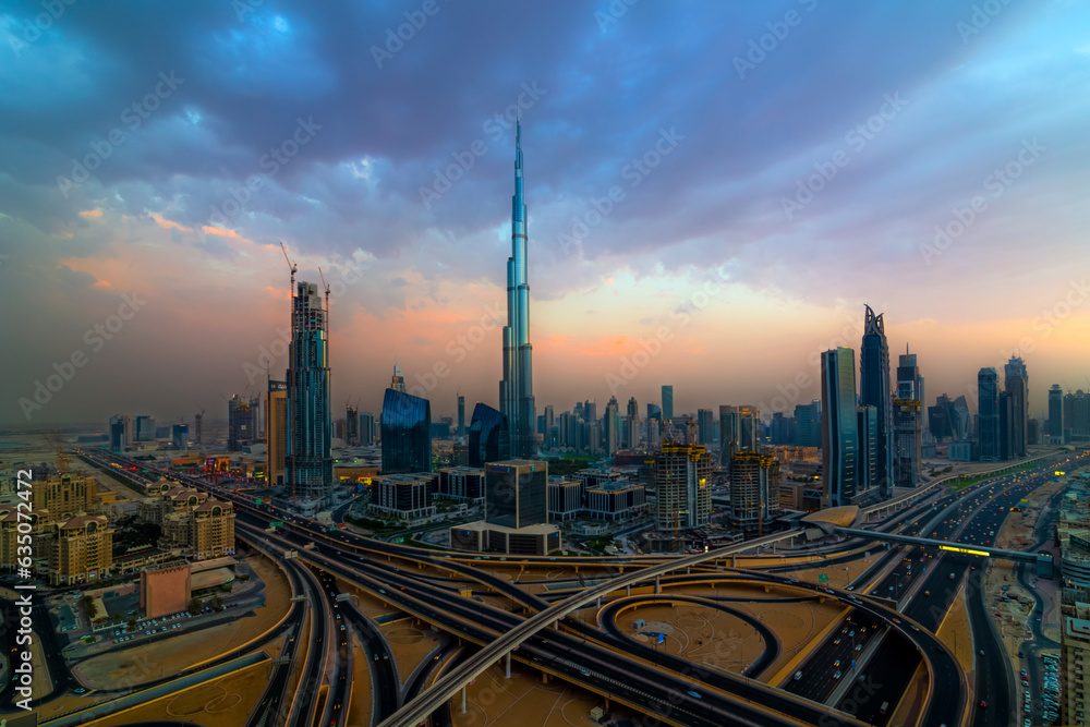 beautiful cityscape of dubai, The Burj Khalifa is a skyscraper in Dubai, United Arab Emirates. It is the world's tallest building. beautiful cityscape of dubai, The Burj Khalifa is a skyscraper in Dubai, United Arab Emirates. It is the world's tallest building.