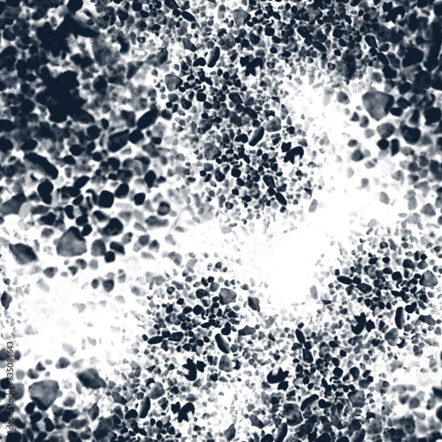 Wallpaper Mural seamless hand-drawn abstract background with snowflakes Torontodigital.ca