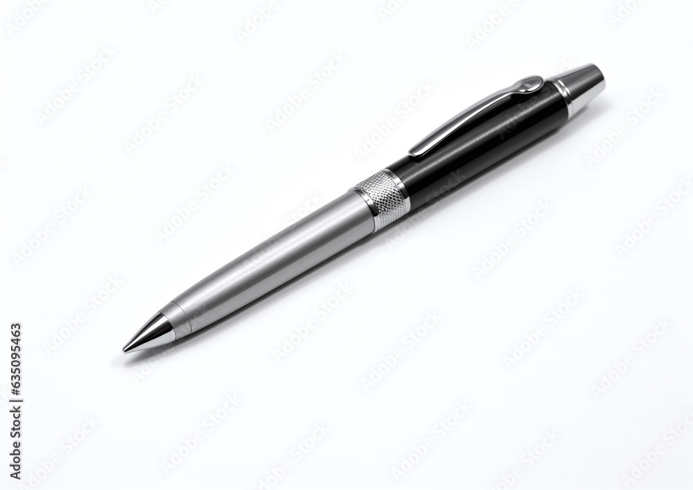 metal black pen isolated on white background. generative ai
metal black pen isolated on white background. generative ai