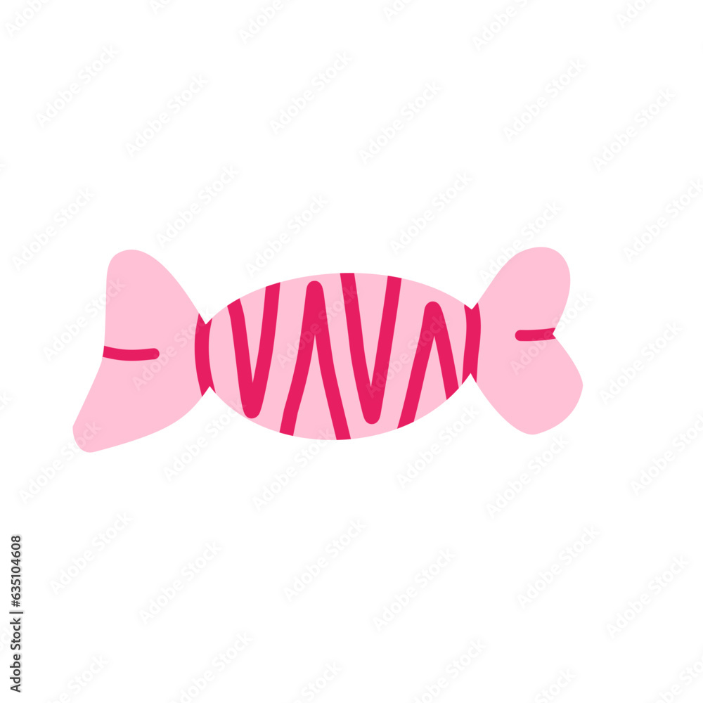 Obraz premium sweet candy vector icon