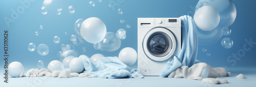 Elevate your laundry experience. Effortless cleaning with our advanced washing machine, delivering pristine clothes and luxurious foam, redefining home hygiene.