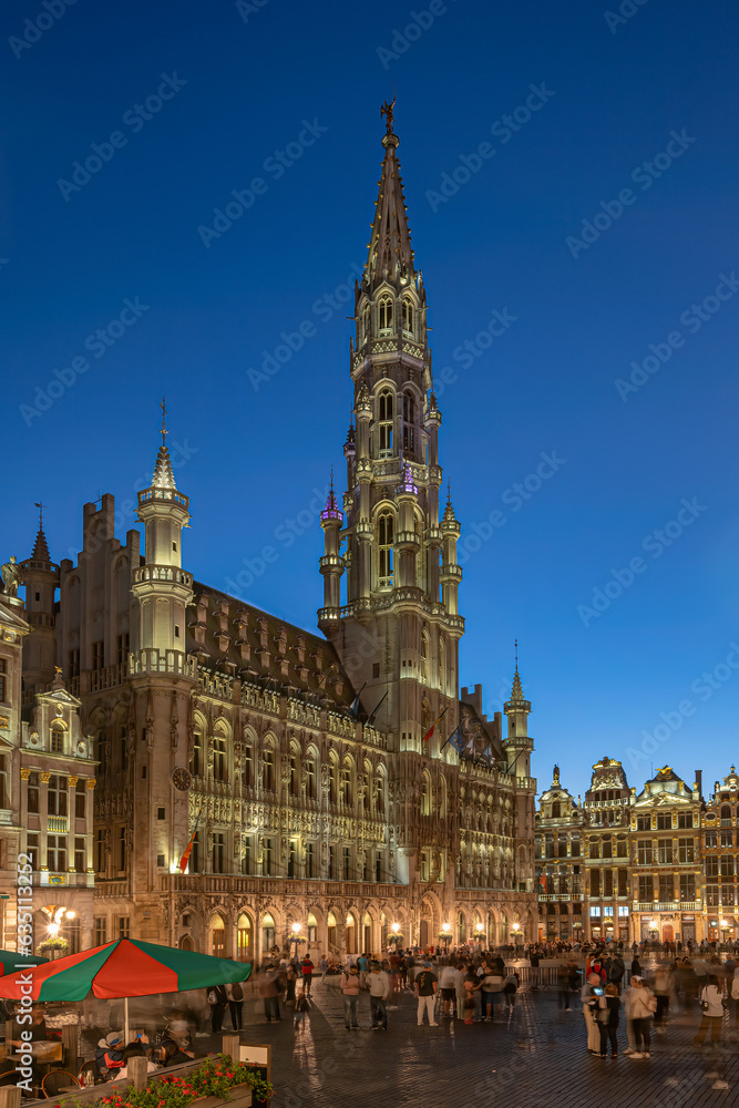 The Grand Place in Brussels Belgium