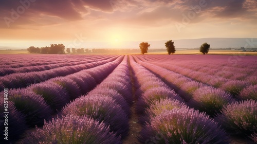 lavender field at sunset © Tim Kerkmann