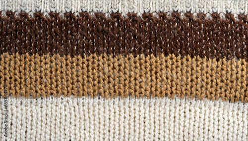 close up of knitted fabric