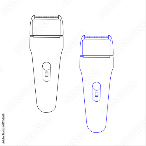 shaving machine icon.