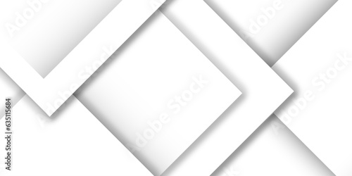 White abstract background with overleap diagonal lines.Abstract Modern Background with Square Element and Silver White Gradient Color background with shiny lines.
