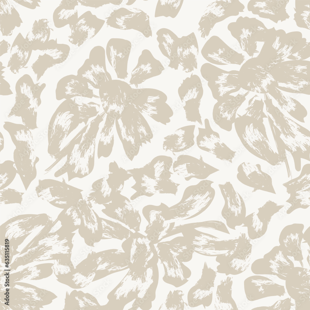 Neutral Colour Paisley abstract Seamless Pattern Design Neutral Colour Paisley abstract Seamless Pattern Design