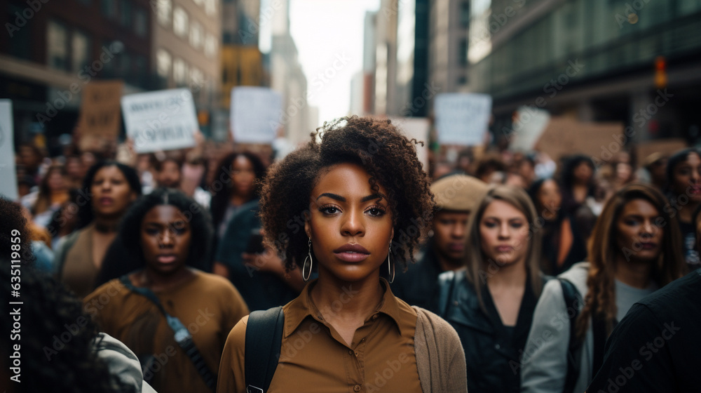 black women rally on the streets of cities 