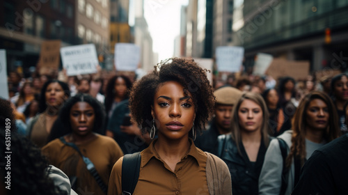 black women rally on the streets of cities 