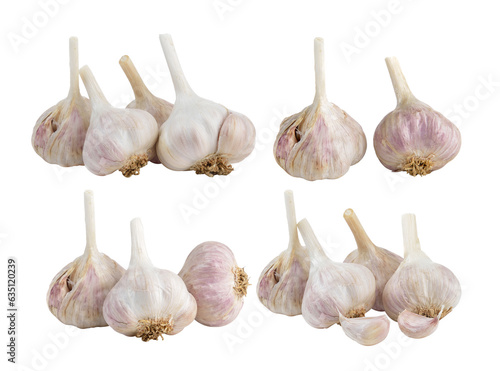 garlic on  transparent png
