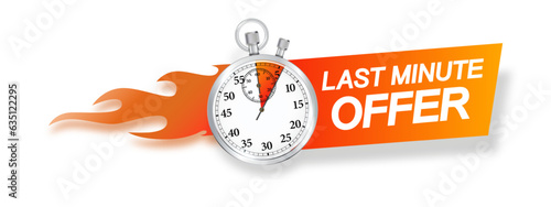 Last minute offer hot sale bright . Sale countdown badge.Hot sales limited time only discount promotions.Vector