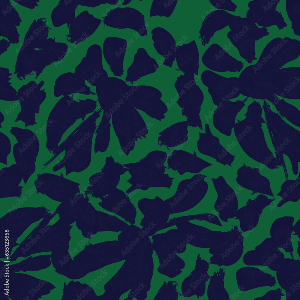 Green Paisley abstract Seamless Pattern Design Green Paisley abstract Seamless Pattern Design