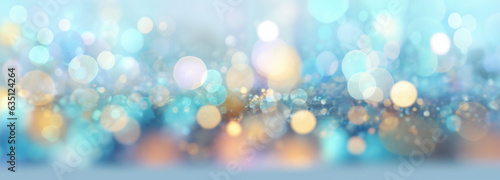 shine background bright pastel christmas abstract texture blur shiny bokeh light. Generative AI.