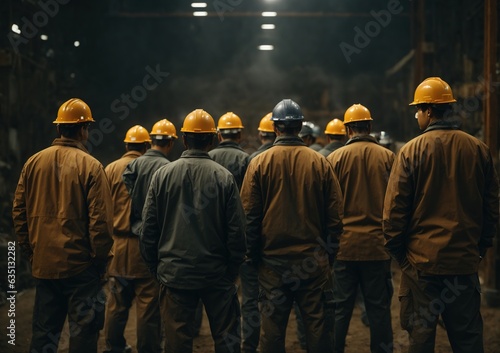 group of workers