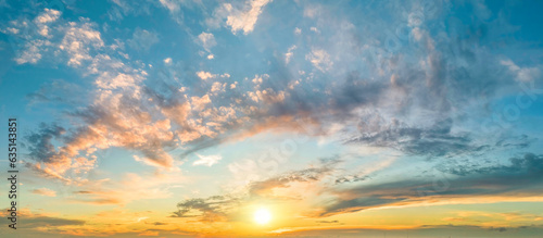 Fototapeta Naklejka Na Ścianę i Meble -  sunset sky backgrounds