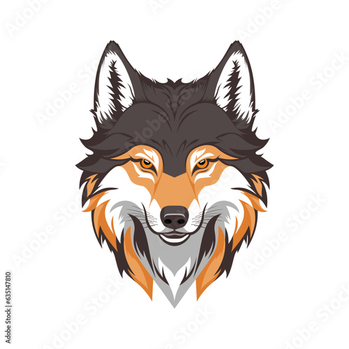 illustration of a wolf