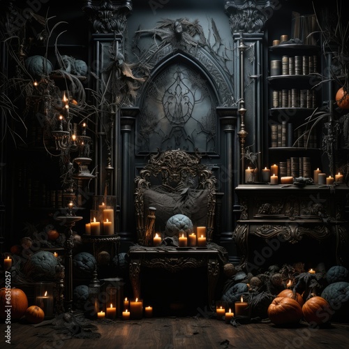 Fotografia Halloween backdrop gothic photography