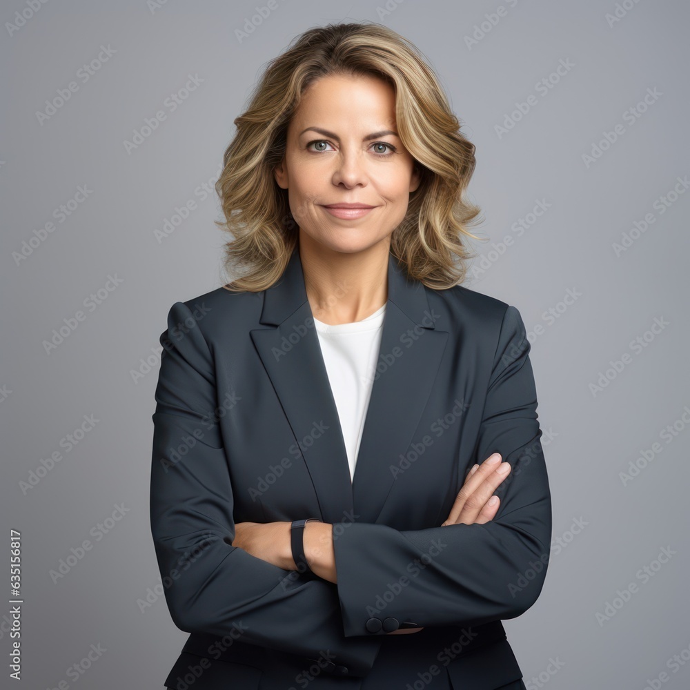 Portrait of a smiling business woman Portrait of a smiling business woman