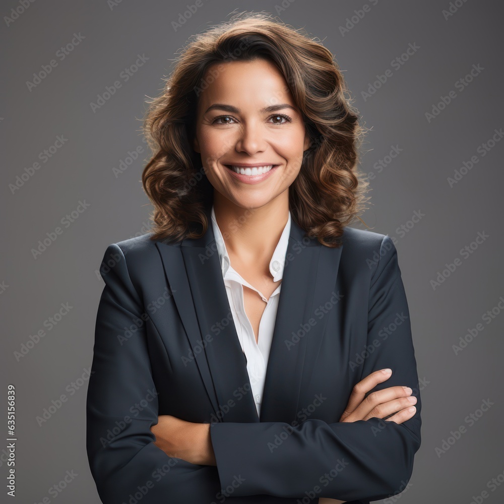 Portrait of a smiling business woman Portrait of a smiling business woman