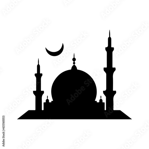 mosque silhouette