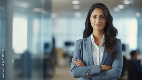 Free Download portrait of a business woman in office - GFXLoad