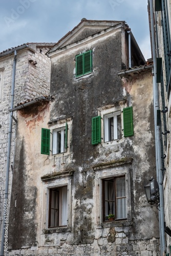 A historical building in the Old City of Kotor, Montenegro © Walter_D