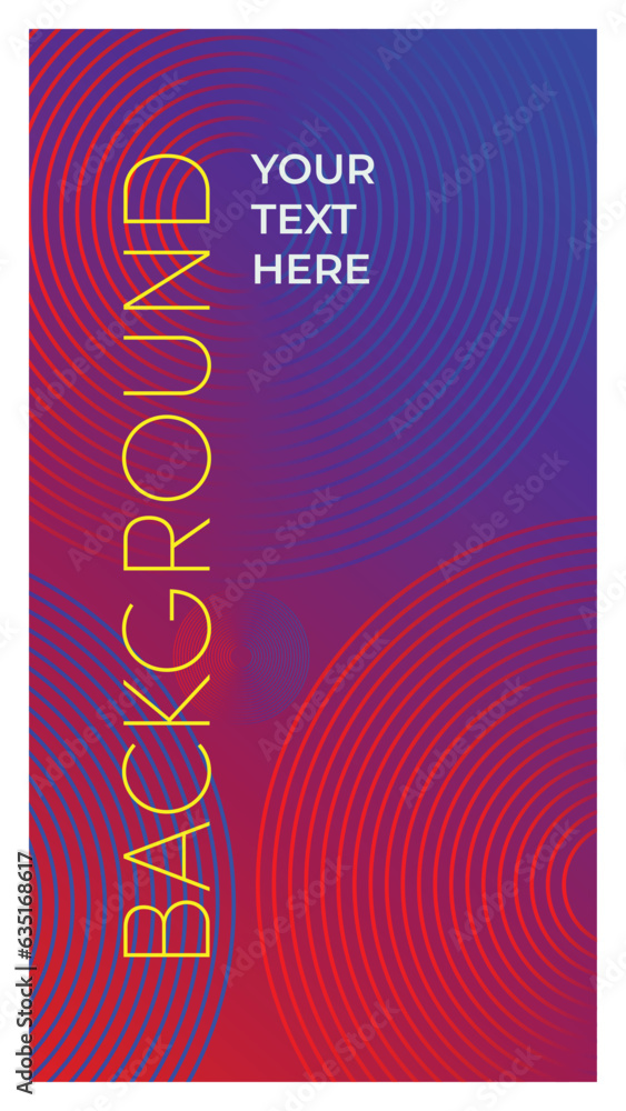 Obraz premium Gradient background for mobile stories reels status multipurpose