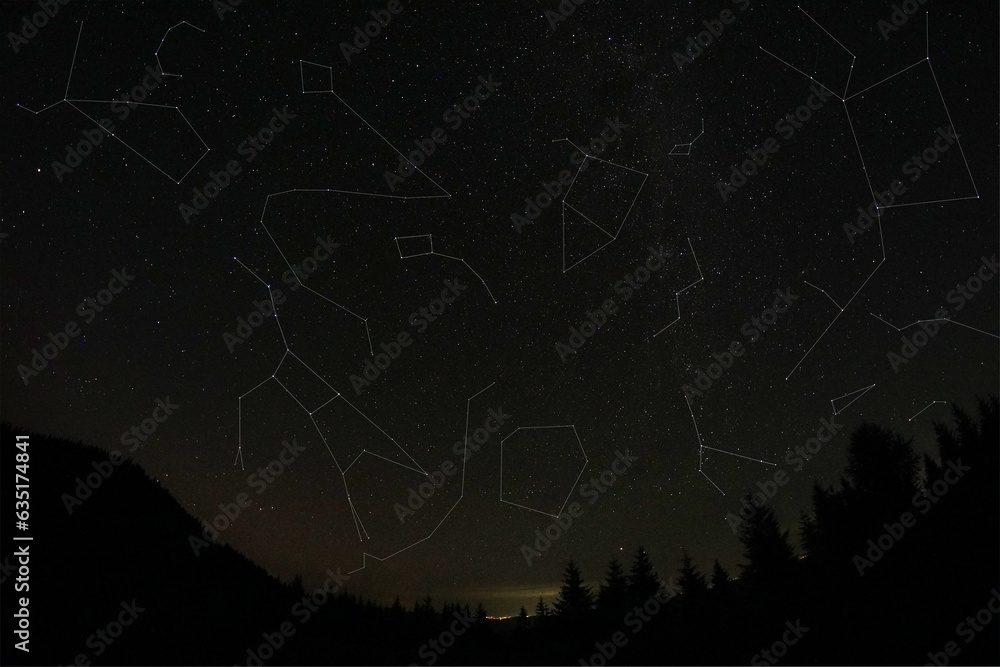 Constellations of the north