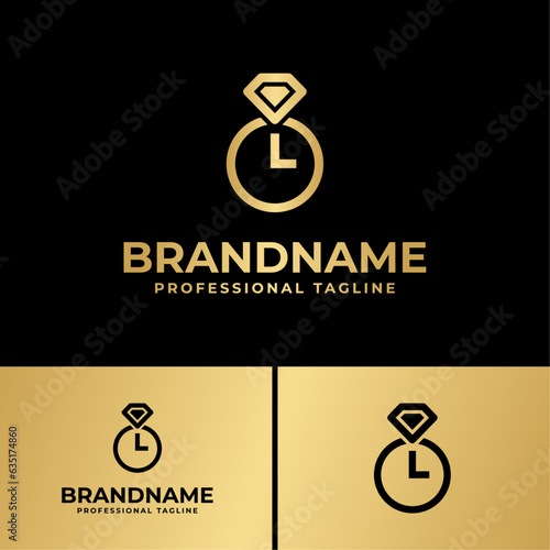 Diamond Time Logo, suitable for any business related to Diamond and Time.
