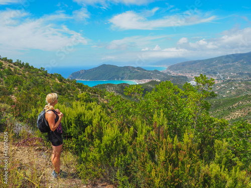 Wanderung in Ligurien in Riva Trigoso