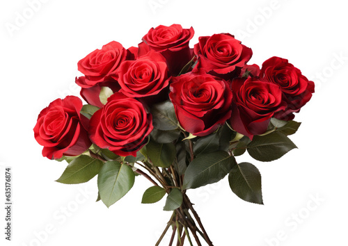 A bouquet of roses.
