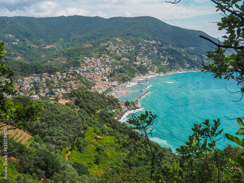 Moneglia / Ligurien - Blick vom Wanderweg