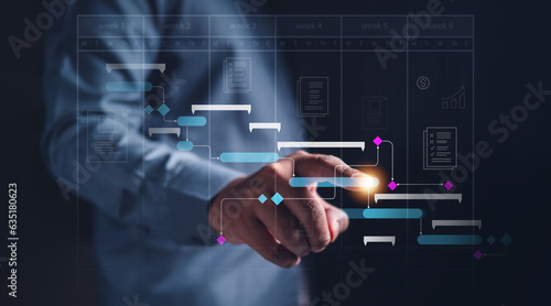 Φωτογραφία management, analysis, chart, dashboard, progress, planning, task, schedule, growth, team