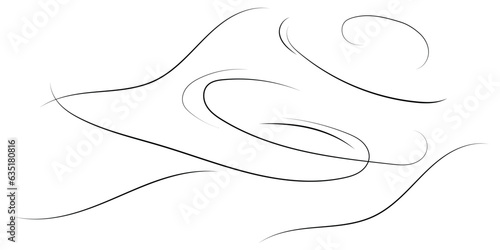 Doodle autumn weather. Vector illustration. doodle wind illustration vector Han drawn style.