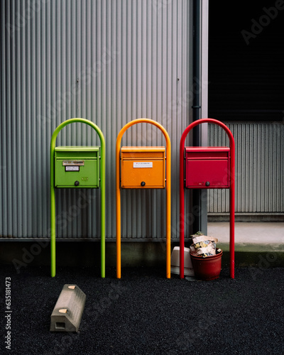 Japanese colorful mailbox © Ryan Bates