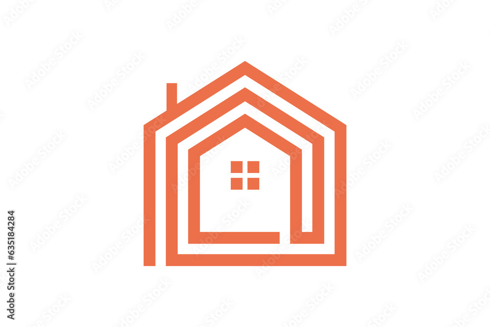 House logo vector with unique concept Premium Vector House logo vector with unique concept Premium Vector