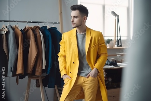 Man Fasion Model AI Generative image